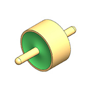 50 Ω charakteristische Impedanz – einkerniger runder Kopf